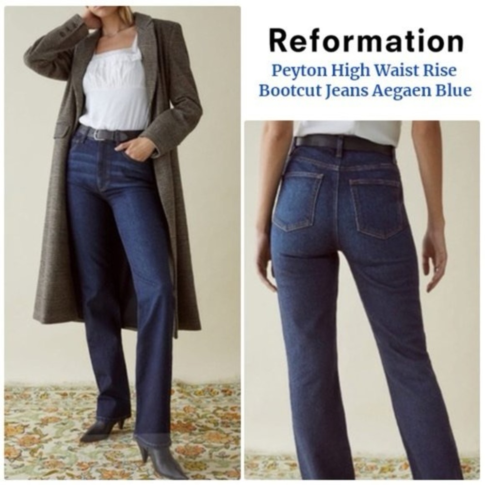 Reformation, Peyton high rise bootcut jeans, brand new w/o tags